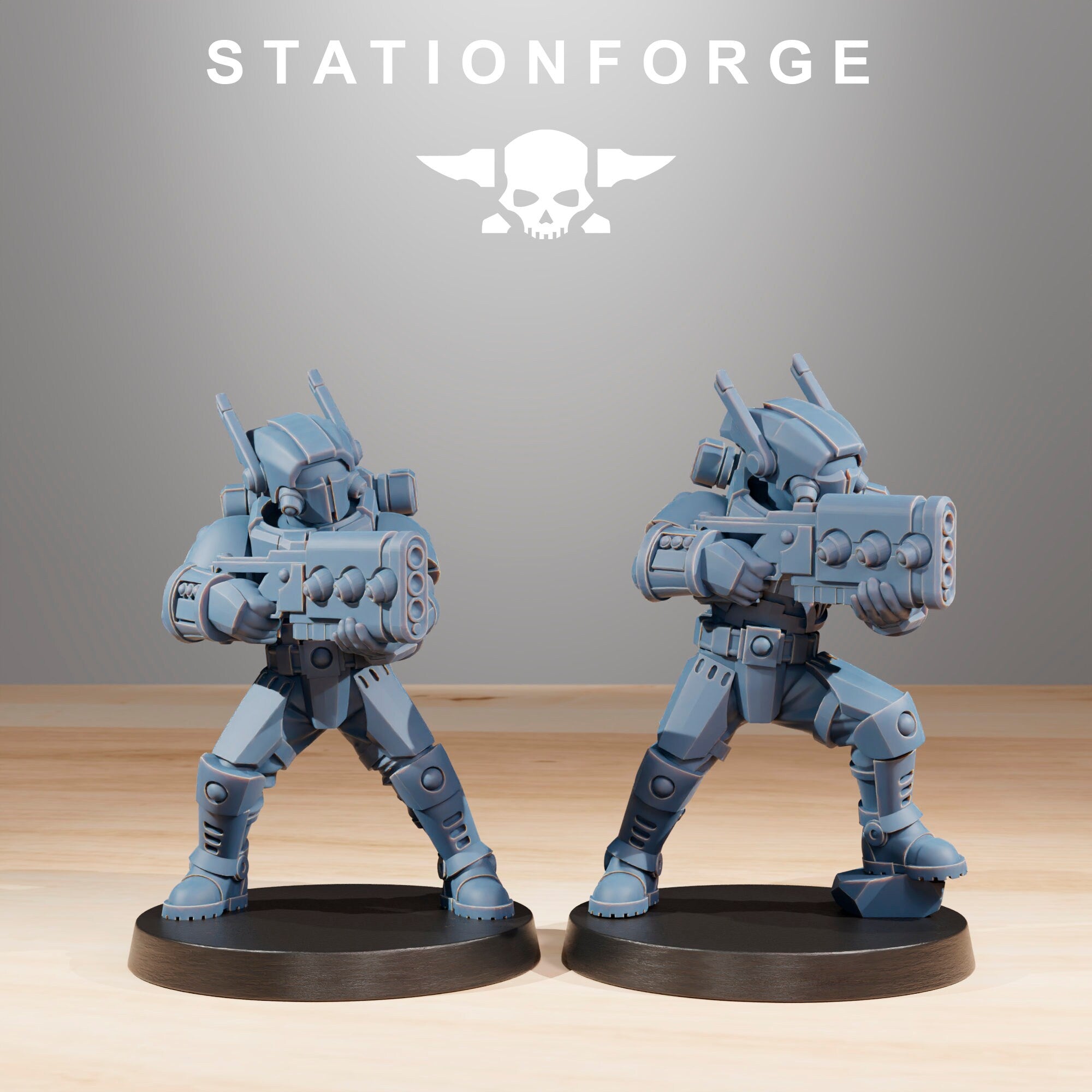 Tarion Clone Infantry von StationForge/ Wargame Miniatures/ 10Figuren +Bases