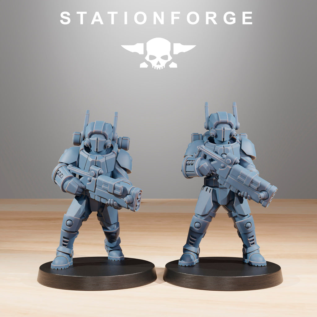 Tarion Clone Infantry von StationForge/ Wargame Miniatures/ 10Figuren +Bases