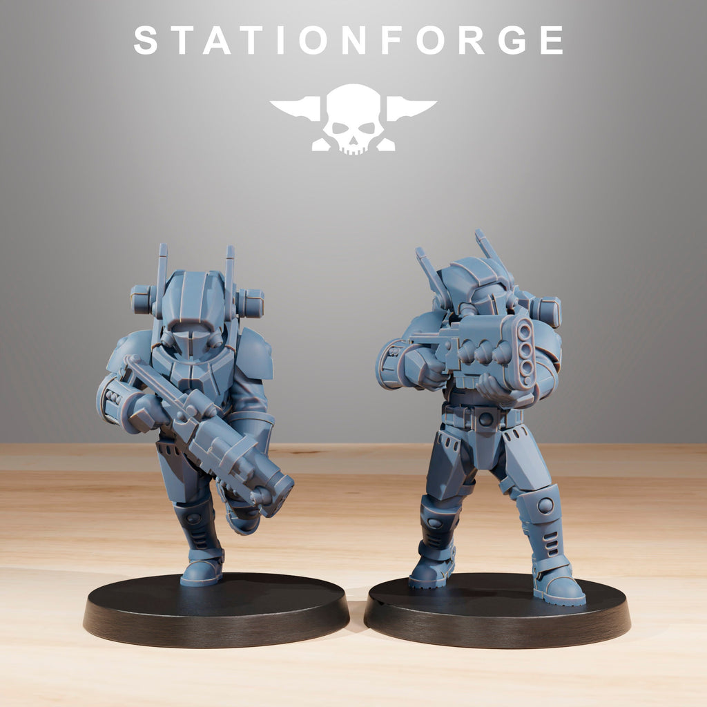 Tarion Clone Infantry von StationForge/ Wargame Miniatures/ 10Figuren +Bases