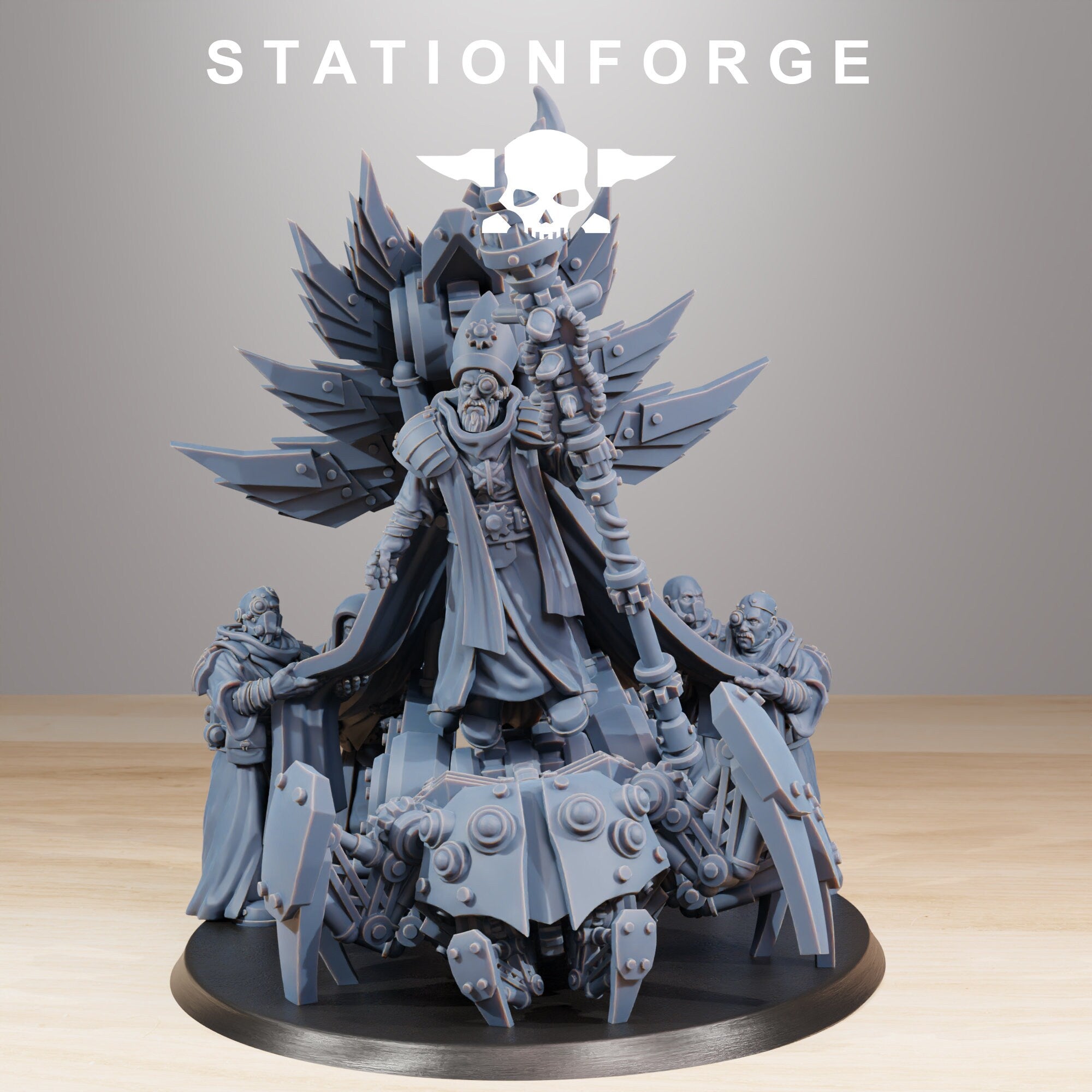 Scavenger Priest von StationForge/ Wargame Miniatures/ +Base