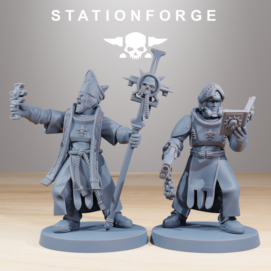 Royal Guard Templar von StationForge/ Wargame Miniatures/12 Figuren +Bases