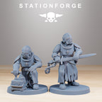 Royal Guard Templar von StationForge/ Wargame Miniatures/12 Figuren +Bases