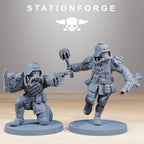 GrimGuard Xenarid Hunters von StationForge/ Wargame Miniatures/10 Figuren +Bases