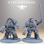 Socratis Doom Reaper Vanguards von StationForge/ Wargame Miniatures/10 Figuren +Bases