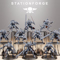 Raticus Curdsters von StationForge/ Wargame Miniatures/ 10Figuren +Bases