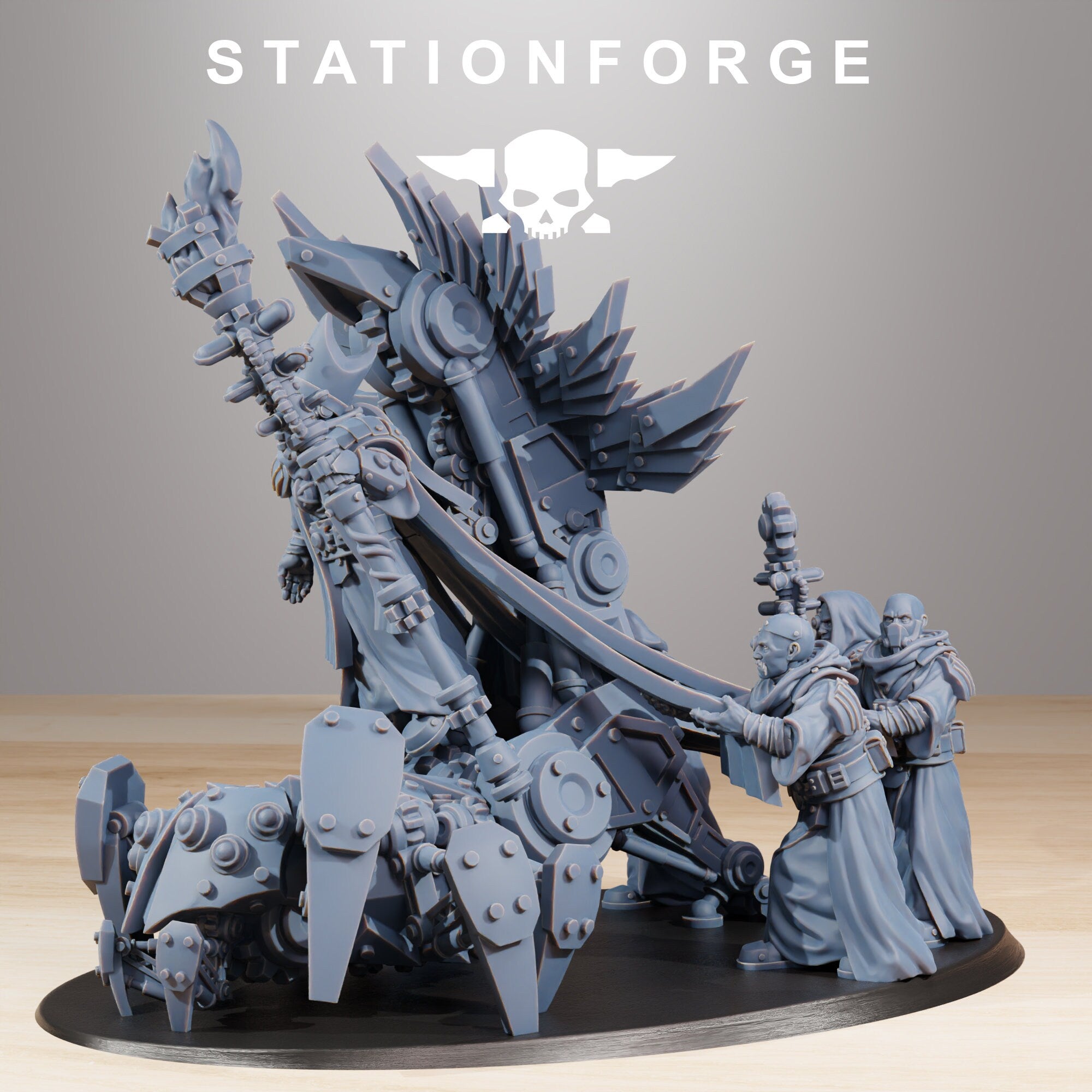 Scavenger Priest von StationForge/ Wargame Miniatures/ +Base