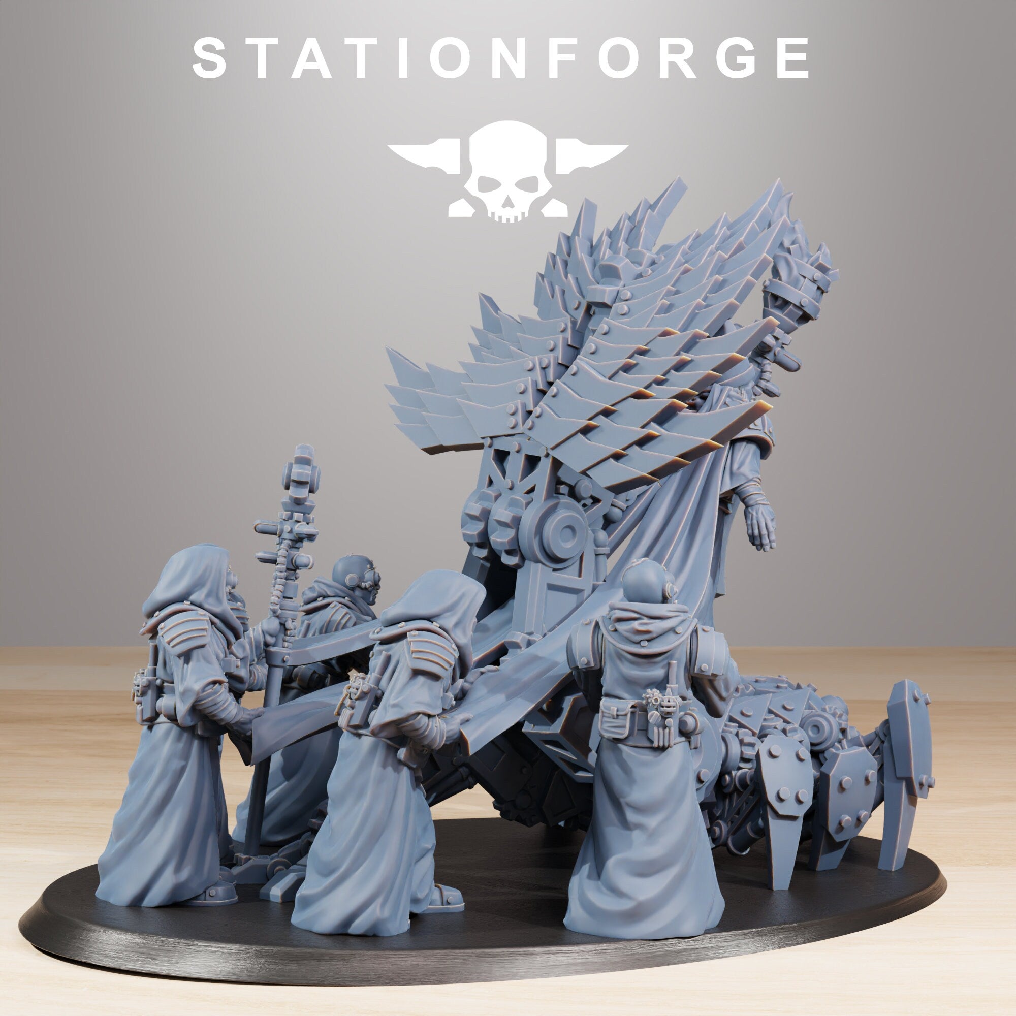Scavenger Priest von StationForge/ Wargame Miniatures/ +Base