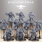 Socratis Doom Reaper Vanguards von StationForge/ Wargame Miniatures/10 Figuren +Bases