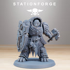 Socratis Doom Reaper Vanguards von StationForge/ Wargame Miniatures/10 Figuren +Bases