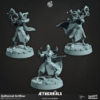 Aethernal Artificer von CastnPlay (Nr. 793) Aethernals, Wargame/ 3 Tabletop Miniaturen+ Gratis Bases