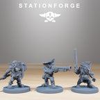 Gobs Pirates from StationForge/19 Miniatures +Gratis Bases