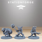Gobs Pirates from StationForge/19 Miniatures +Gratis Bases