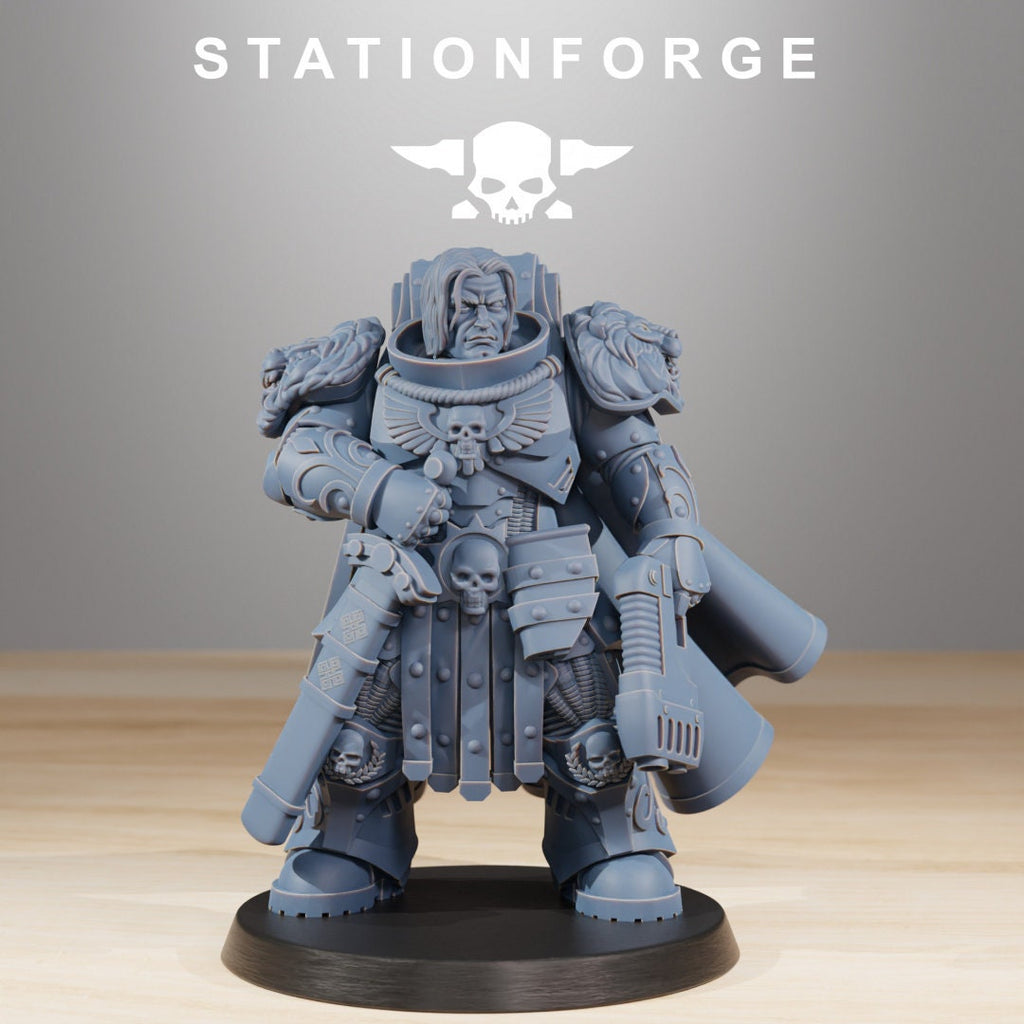 Socratis Guardmen+ Commander from StationForge/10 Miniatures +Gratis Bases
