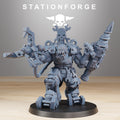 Orkaz Exo Boss from StationForge/Wargame Miniature+ Gratis Base