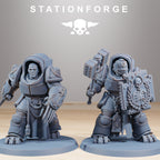 Socratis Melee Unit from StationForge/10 Miniatures +Gratis Bases