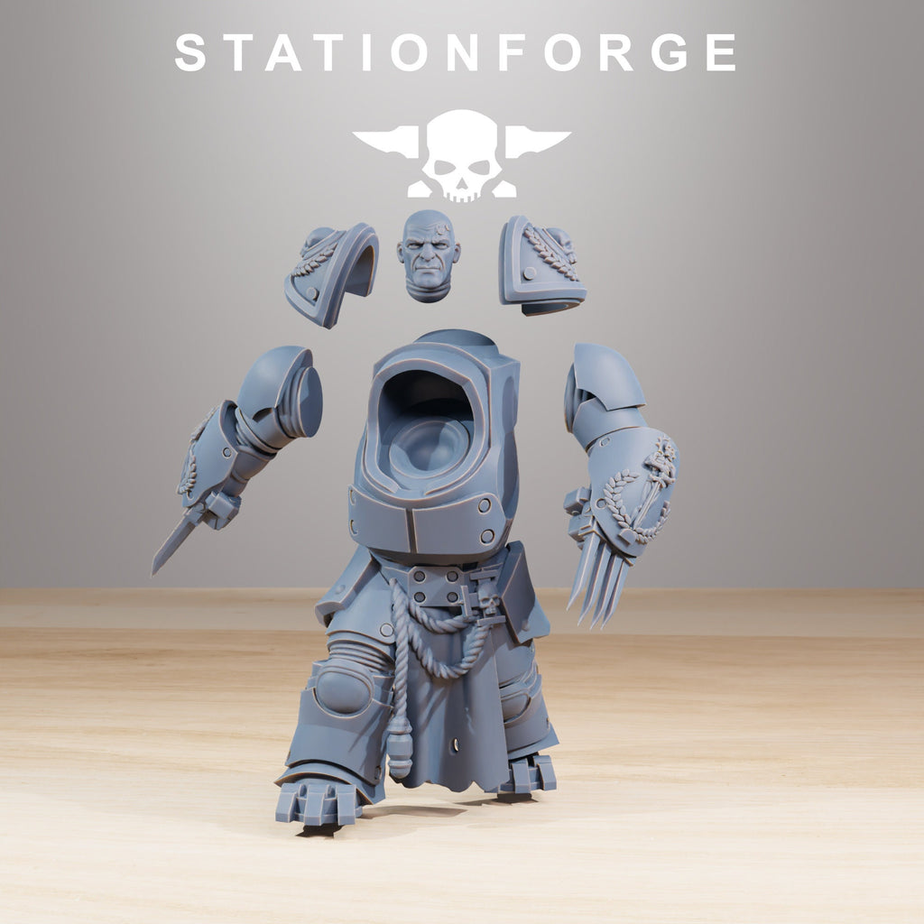 Socratis Melee Unit from StationForge/10 Miniatures +Gratis Bases