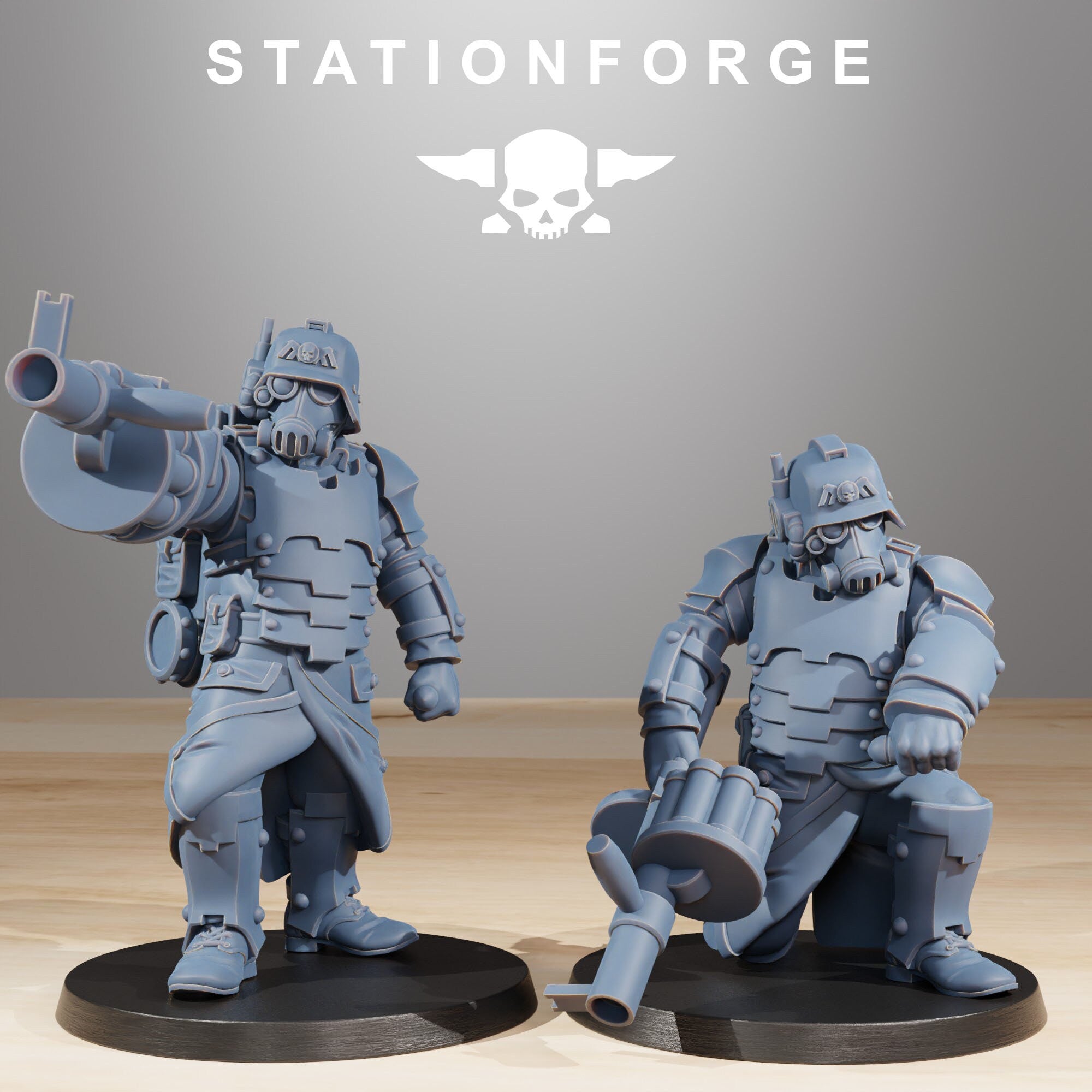 GrimGuard Tinkers 2.0 from StationForge/10 Miniatures +Gratis Bases