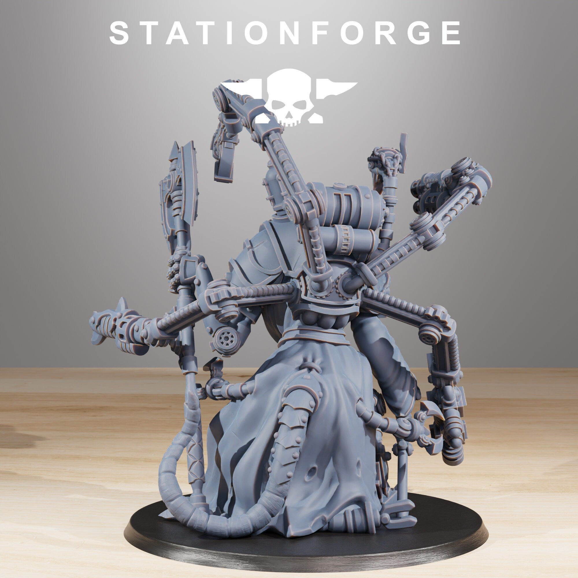 Raticus Techer from StationForge/Wargame Miniature+ Gratis Base