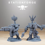Orkaz SkullKrushers from StationForge/10 Miniatures +Gratis Bases