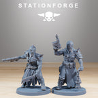 CorruptedGuard Sectarians from StationForge/10 Miniatures +Gratis Bases
