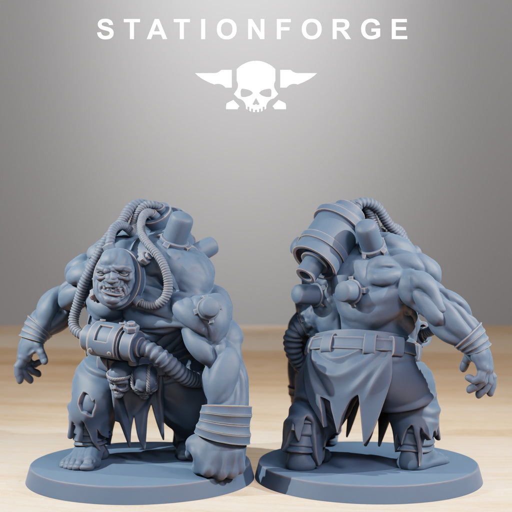 CorruptedGuard Nomads from StationForge/10 Miniatures +Gratis Bases