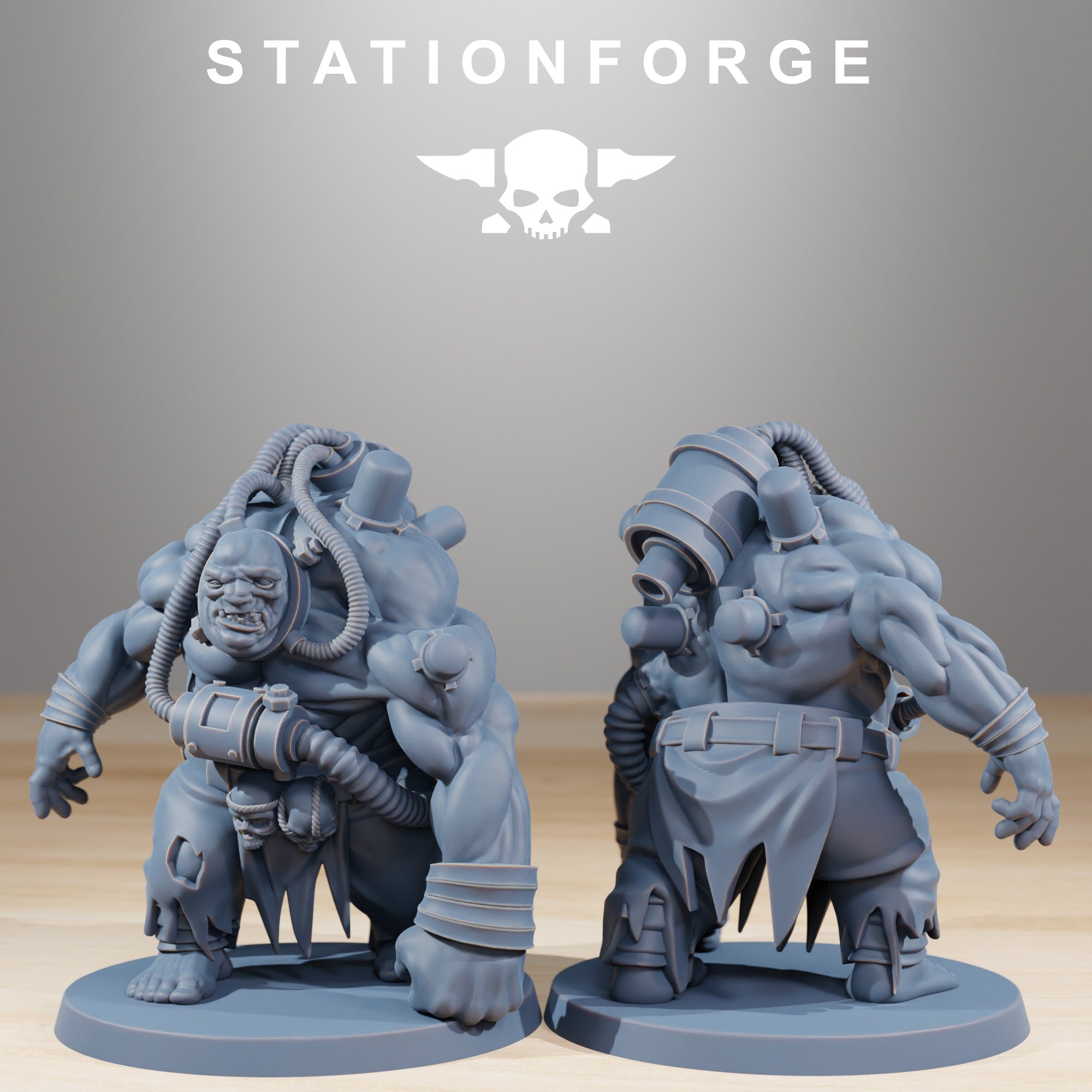 CorruptedGuard Nomads from StationForge/10 Miniatures +Gratis Bases