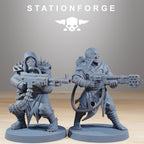 CorruptedGuard Nomads from StationForge/10 Miniatures +Gratis Bases