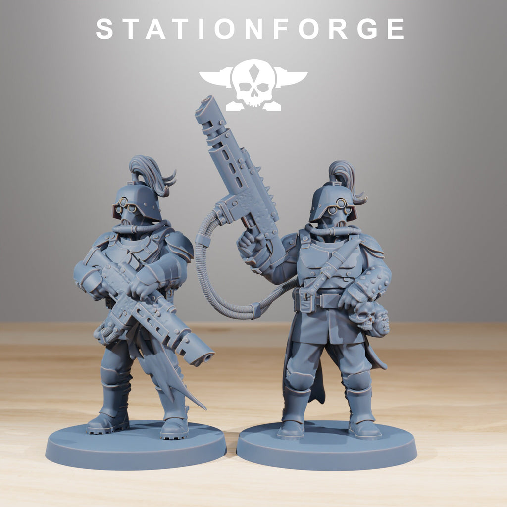 CorruptedGuard The Forsaken from StationForge/13 Miniatures +Gratis Bases