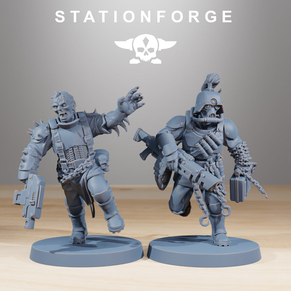 CorruptedGuard The Forsaken from StationForge/13 Miniatures +Gratis Bases