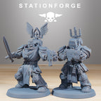 Socratis Zealots from StationForge/10 Miniatures +Gratis Bases