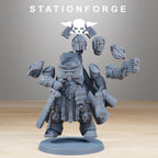 Socratis Guardmen+ Commander from StationForge/10 Miniatures +Gratis Bases