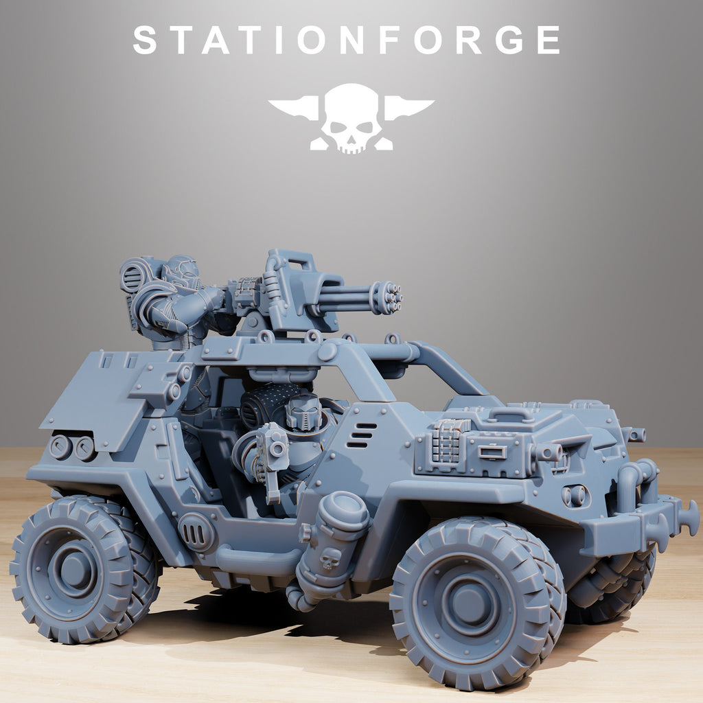 Socratis Stormrider from StationForge/Wargame Miniature +Gratis Base