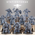 Socratis Melee Unit from StationForge/10 Miniatures +Gratis Bases