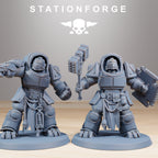 Socratis Melee Unit from StationForge/10 Miniatures +Gratis Bases