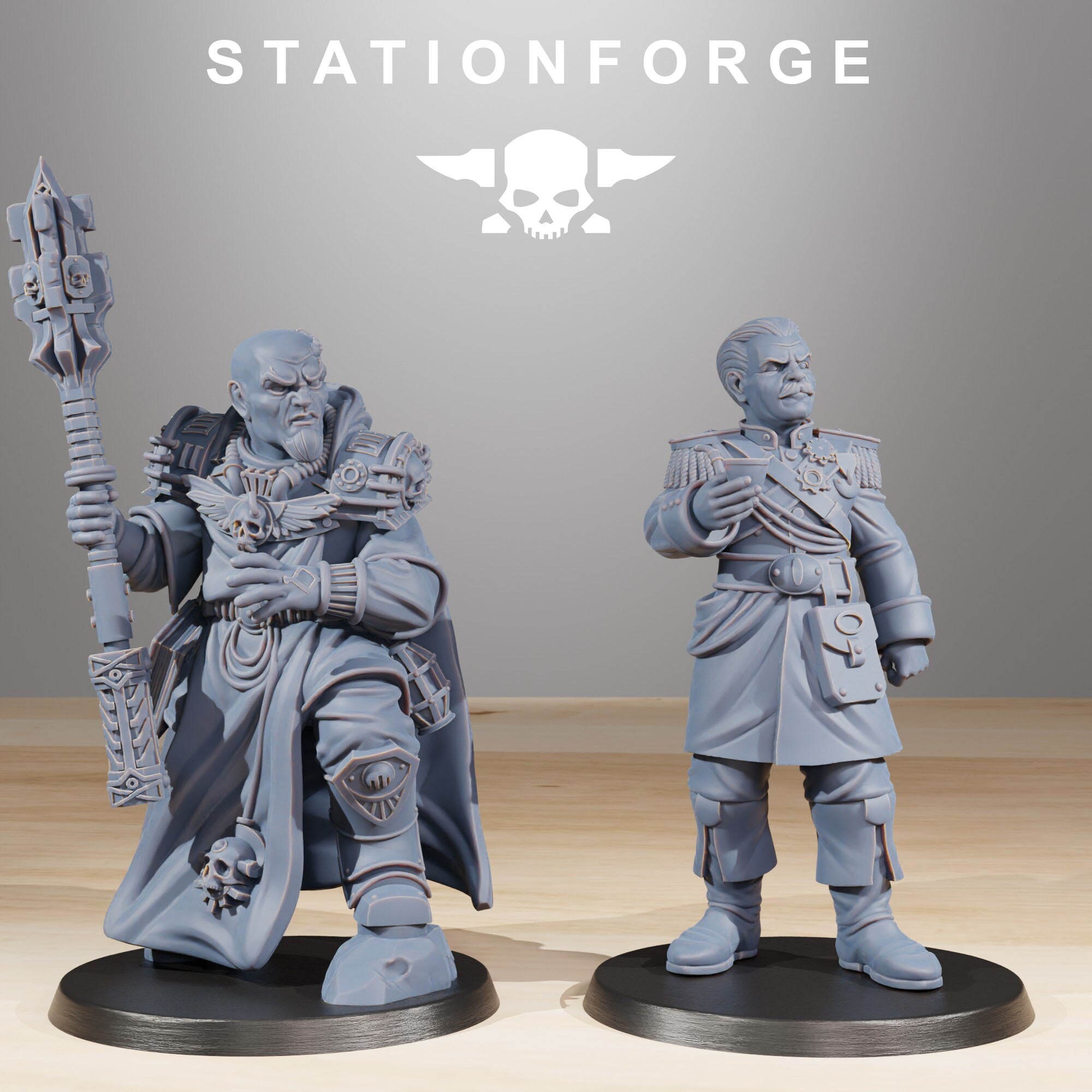 RoyalGuard Elites from StationForge/10 Miniatures +Gratis Bases
