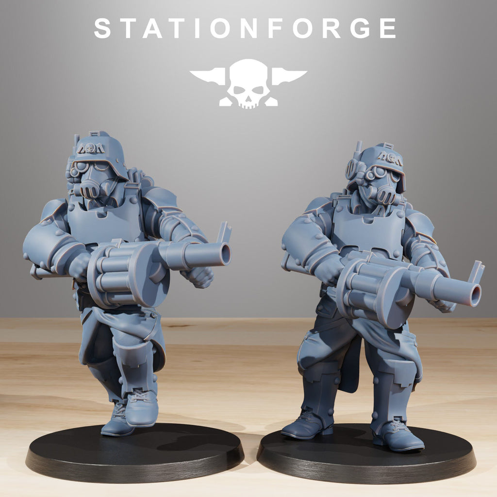 GrimGuard Tinkers 2.0 from StationForge/10 Miniatures +Gratis Bases