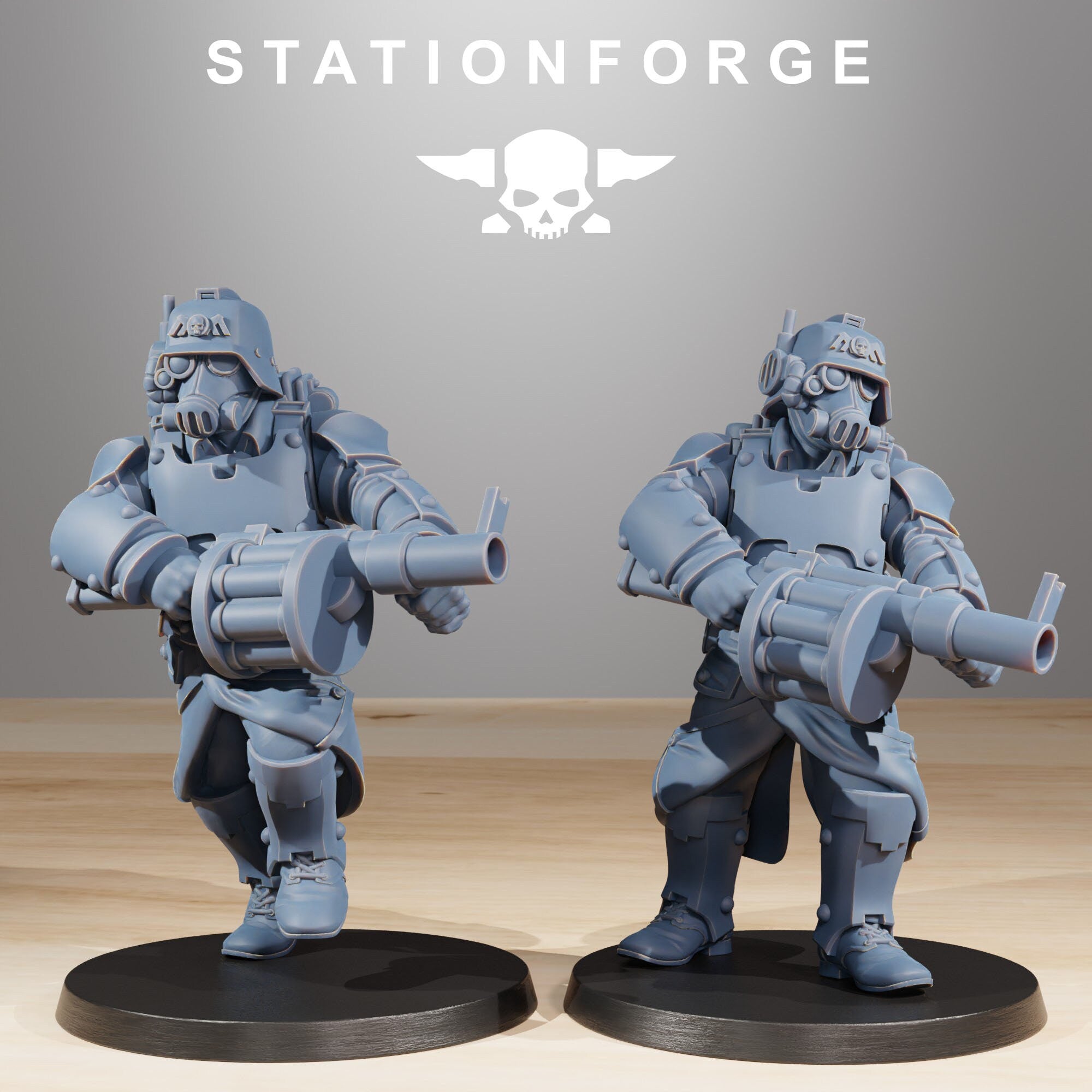 GrimGuard Tinkers 2.0 from StationForge/10 Miniatures +Gratis Bases