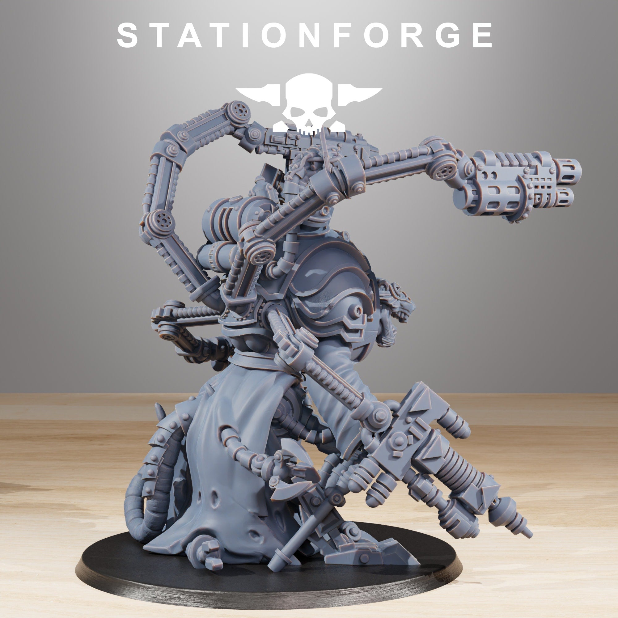 Raticus Techer from StationForge/Wargame Miniature+ Gratis Base