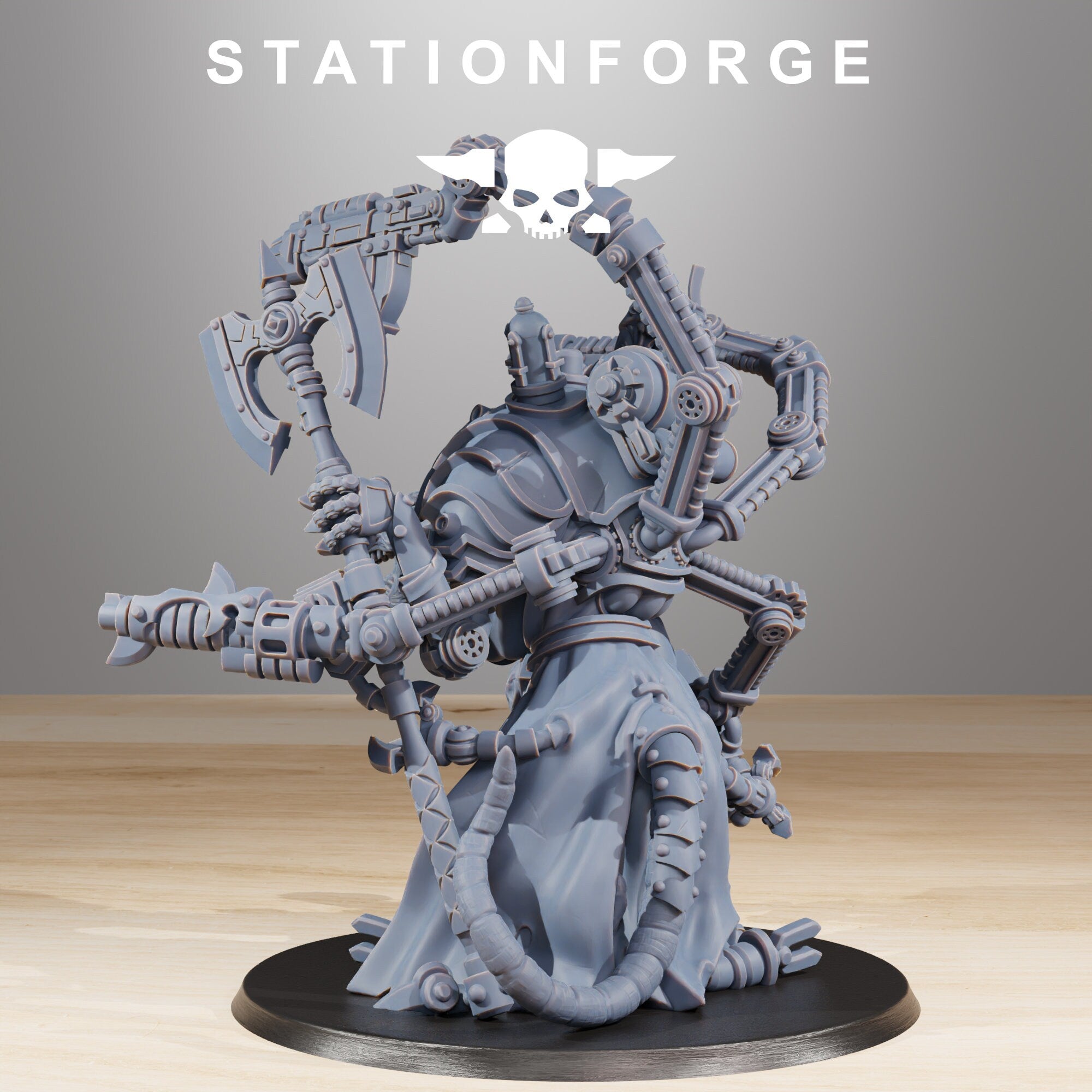 Raticus Techer from StationForge/Wargame Miniature+ Gratis Base