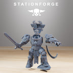 Socratis Archon (2 Poses+ Heads) from StationForge/Wargame Miniature+ Gratis Base