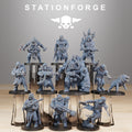 CorruptedGuard Nomads from StationForge/10 Miniatures +Gratis Bases