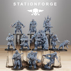 CorruptedGuard Nomads from StationForge/10 Miniatures +Gratis Bases