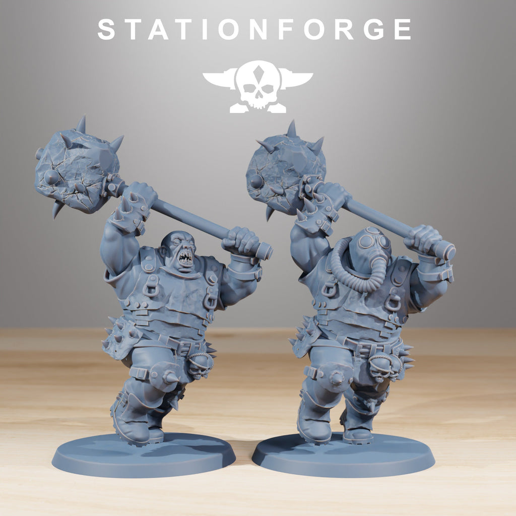CorruptedGuard The Forsaken from StationForge/13 Miniatures +Gratis Bases