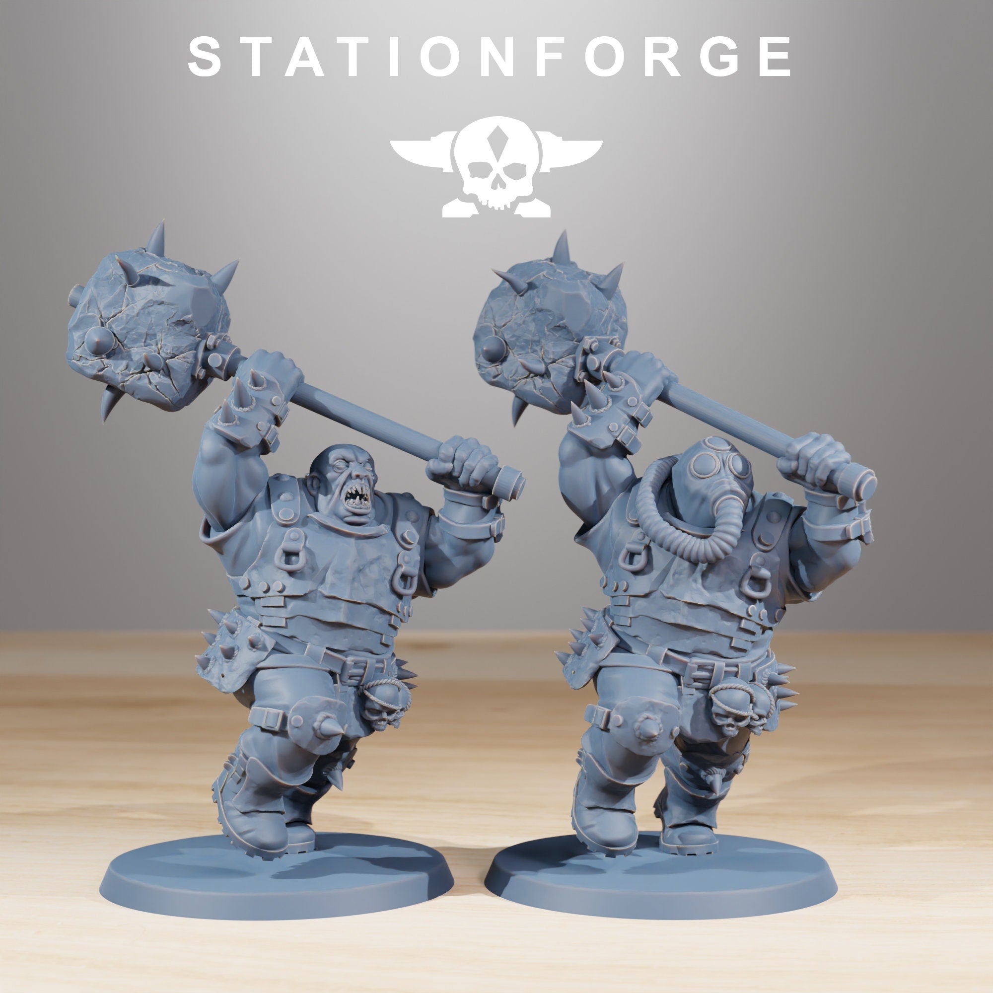 CorruptedGuard The Forsaken from StationForge/13 Miniatures +Gratis Bases