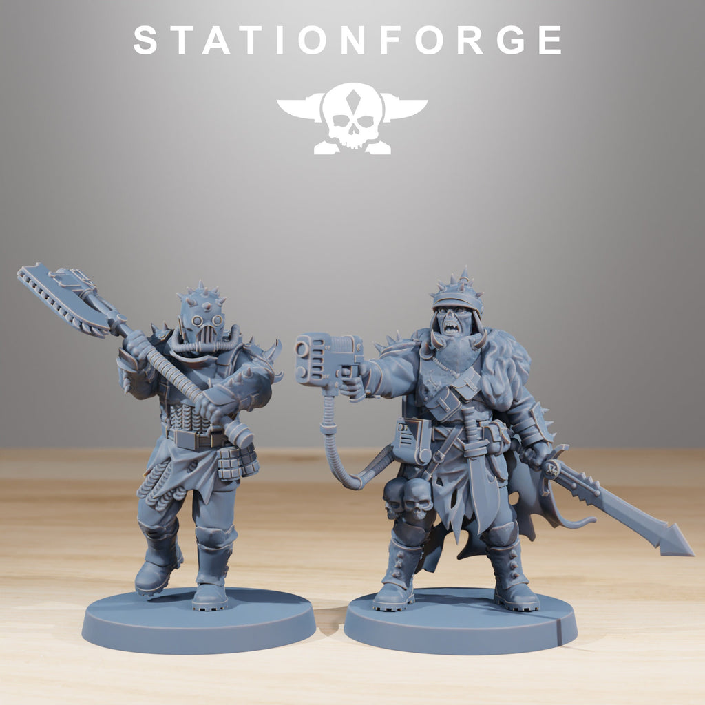 CorruptedGuard The Forsaken from StationForge/13 Miniatures +Gratis Bases