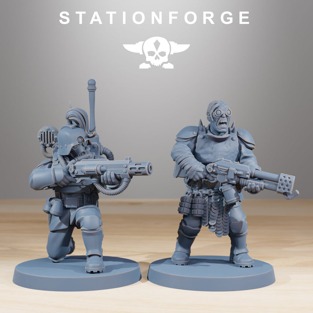 CorruptedGuard The Forsaken from StationForge/13 Miniatures +Gratis Bases