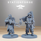 CorruptedGuards from StationForge/13 Miniatures +Gratis Bases