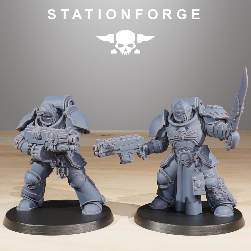 Socratis Elites from StationForge/10 Miniatures +Gratis Bases