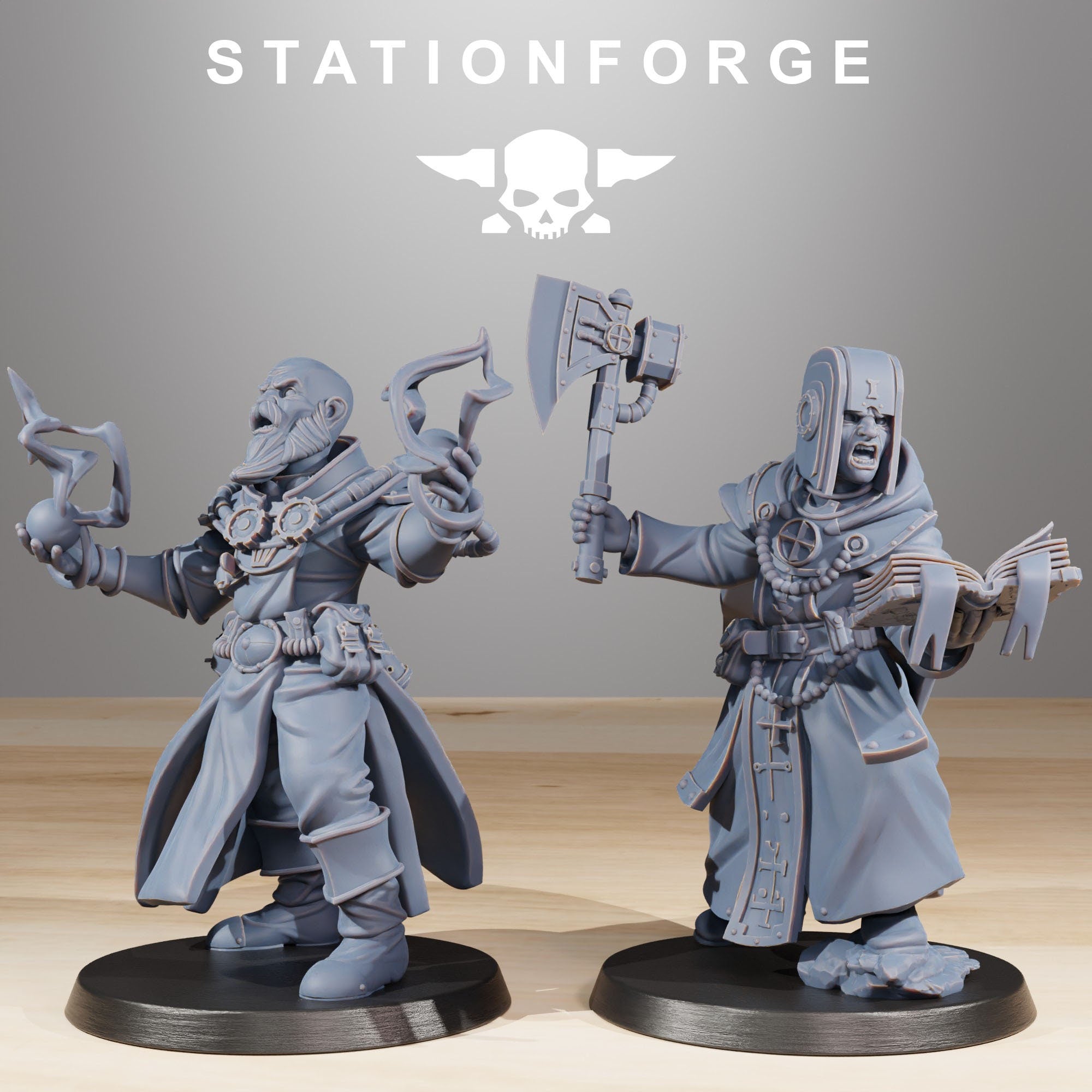 RoyalGuard Elites from StationForge/10 Miniatures +Gratis Bases