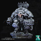 Trancended Vastators Ver.4 von ArchvillainGames, Wargame/ Tabletop Miniature mit Base